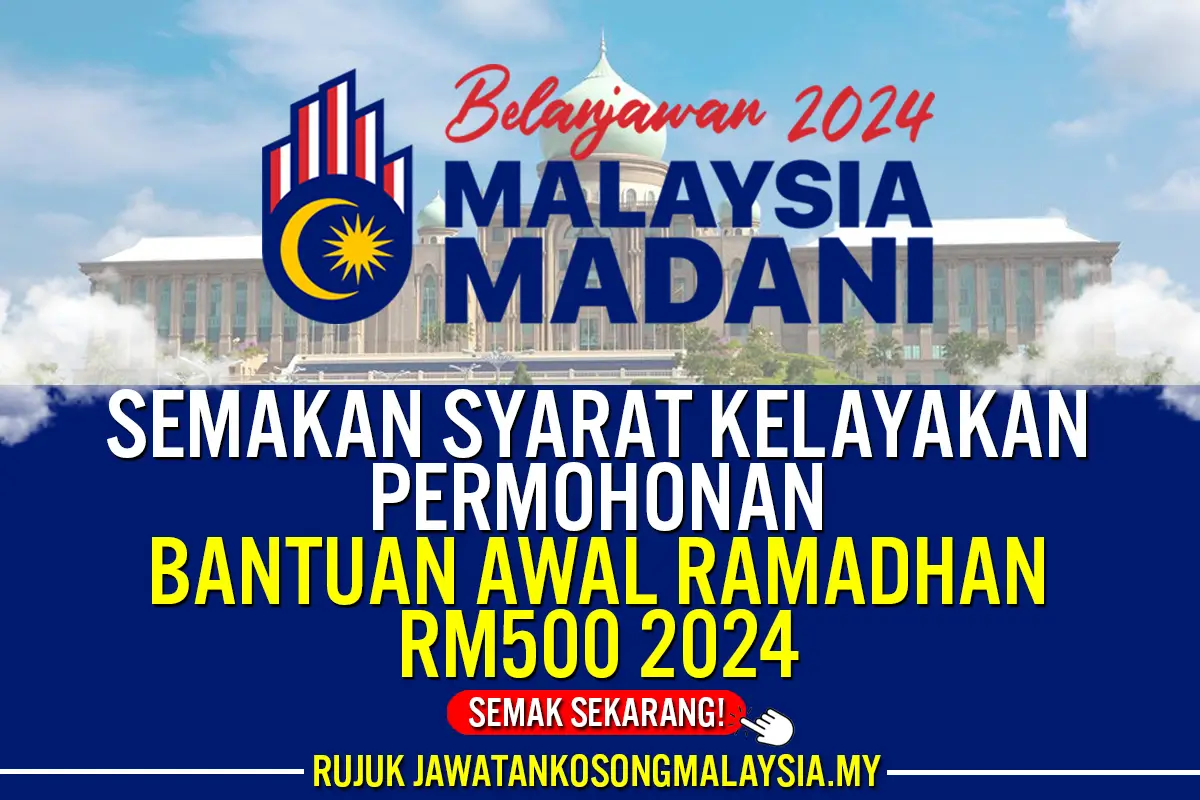 bantuan awal ramadhan 2024