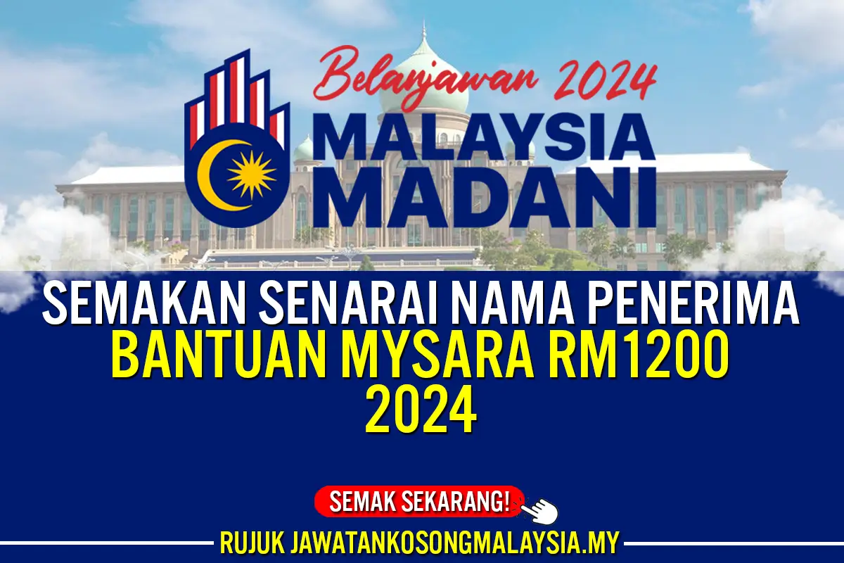 senarai nama penerima bantuan mysara 2024