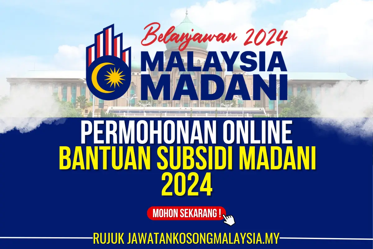 cara memohon bantuan subsidi madani 2024