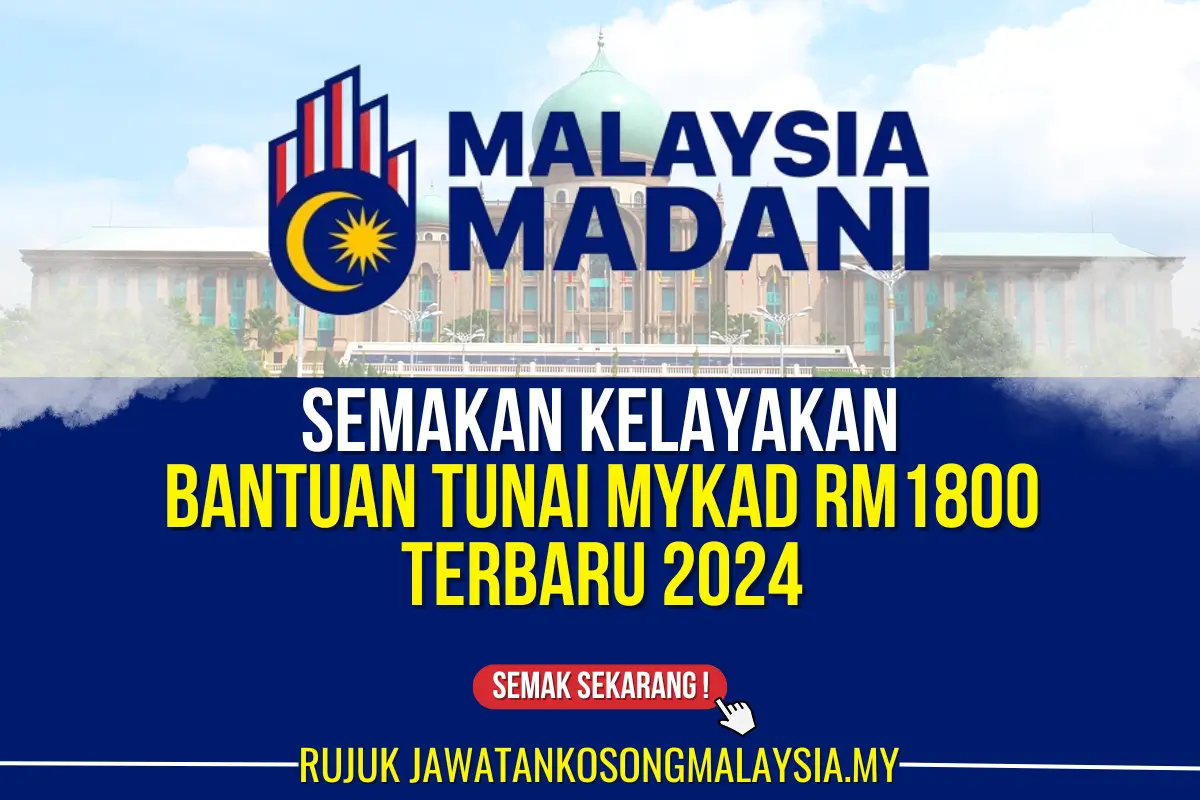 bantuan mykad terbaru rm1800 2024