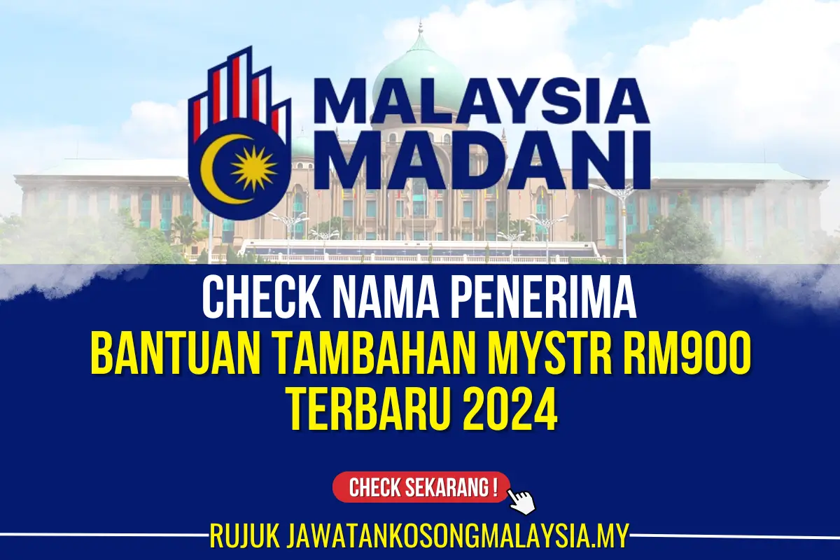 bantuan tambahan mystr rm900 terbaru 2024