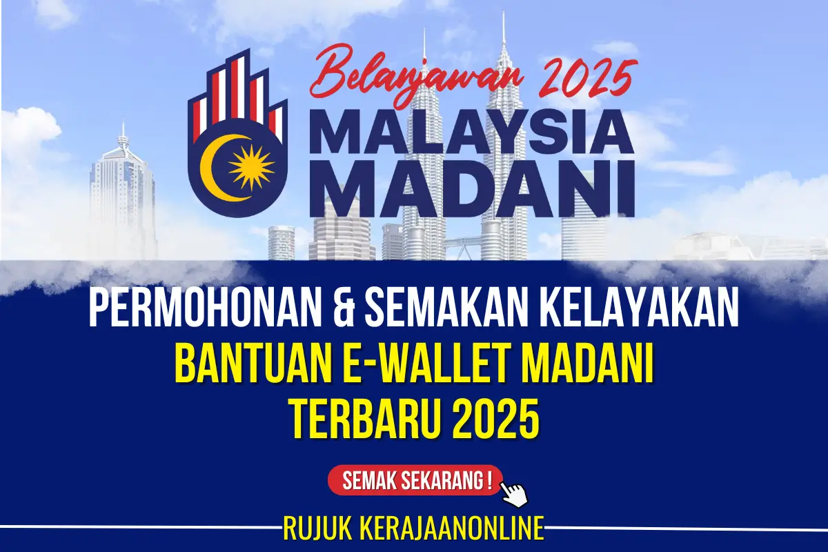 bantuan ewallet madani 2025