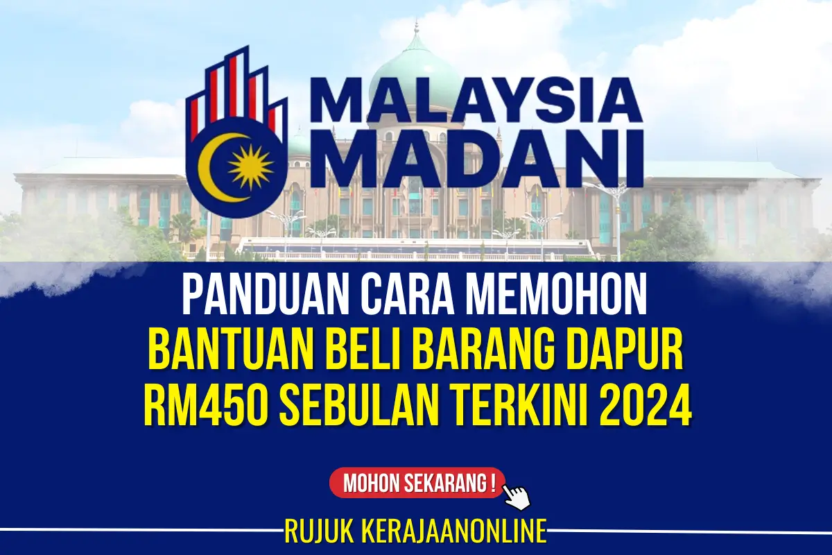 cara memohon bantuan beli barang dapur dalam mykad rm450 setiap bulan 2024