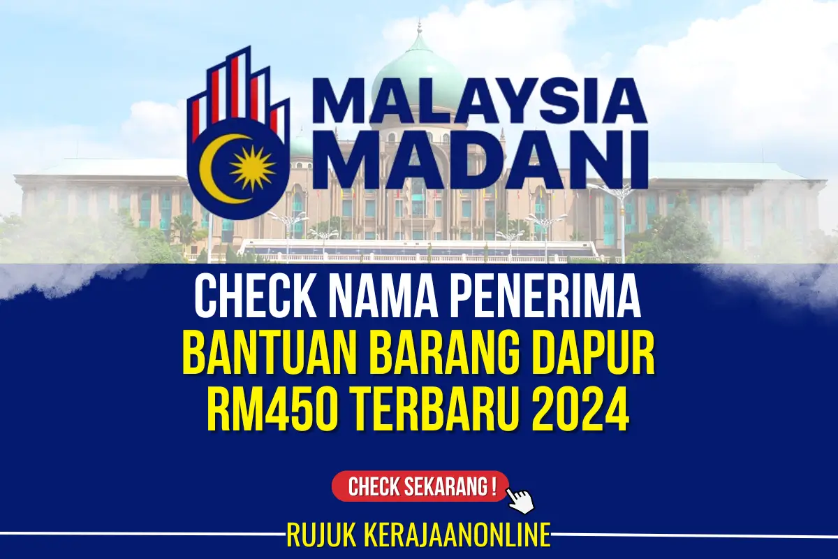 check nama penerima bantuan barang dapur rm450 2024