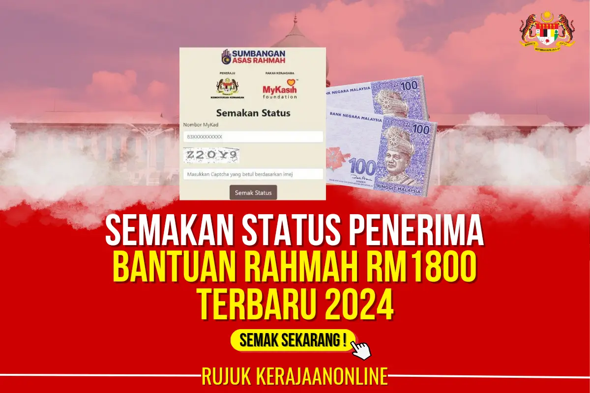 semakan bantuan rahmah rm1800 2024