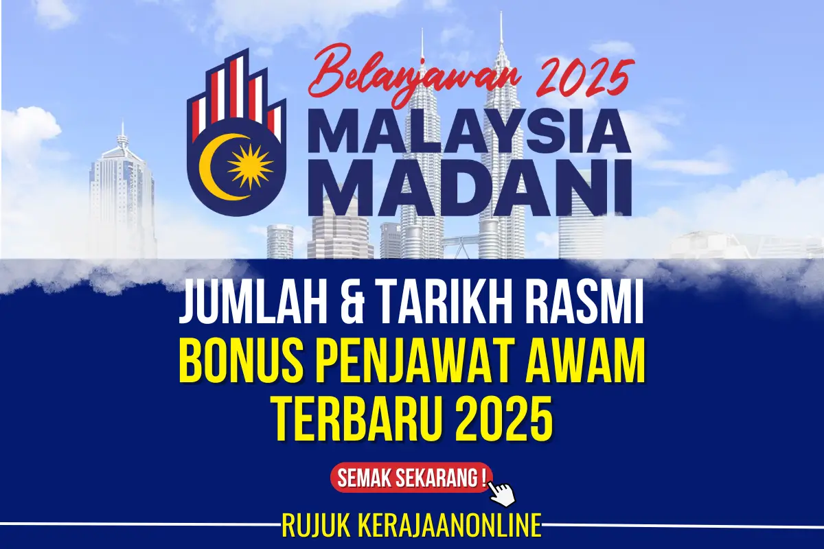 bonus penjawat awam 2025