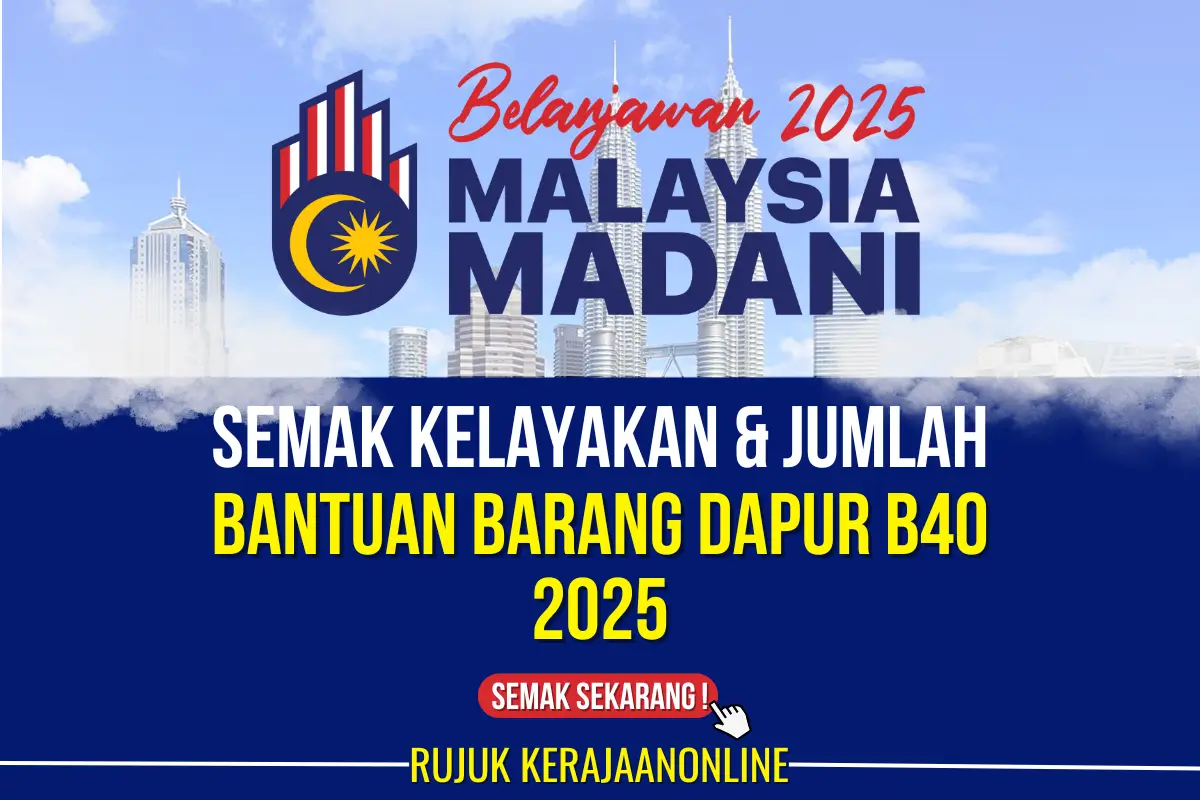 bantuan barang dapur b40 2025