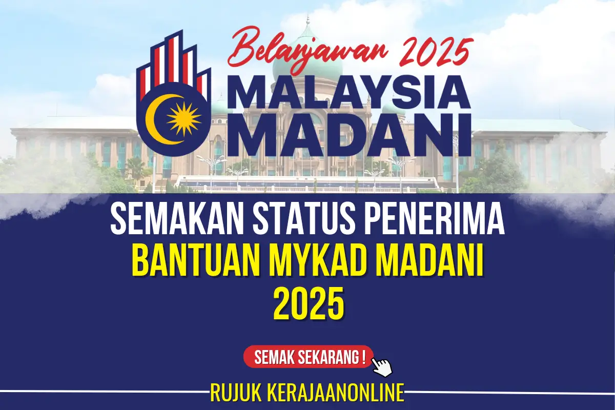 bantuan mykad madani 2025