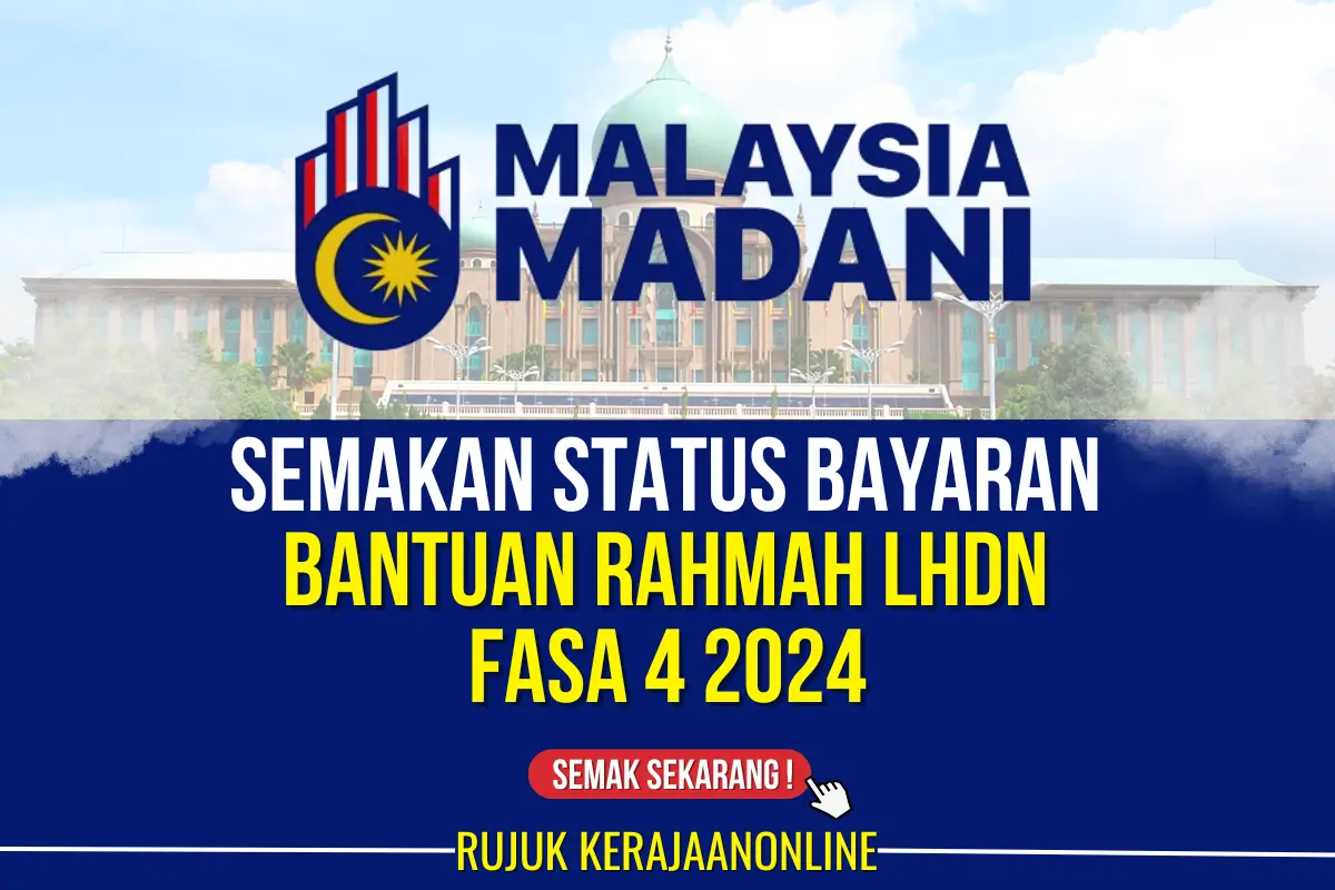 lhdn bantuan rahmah fasa 4 2024