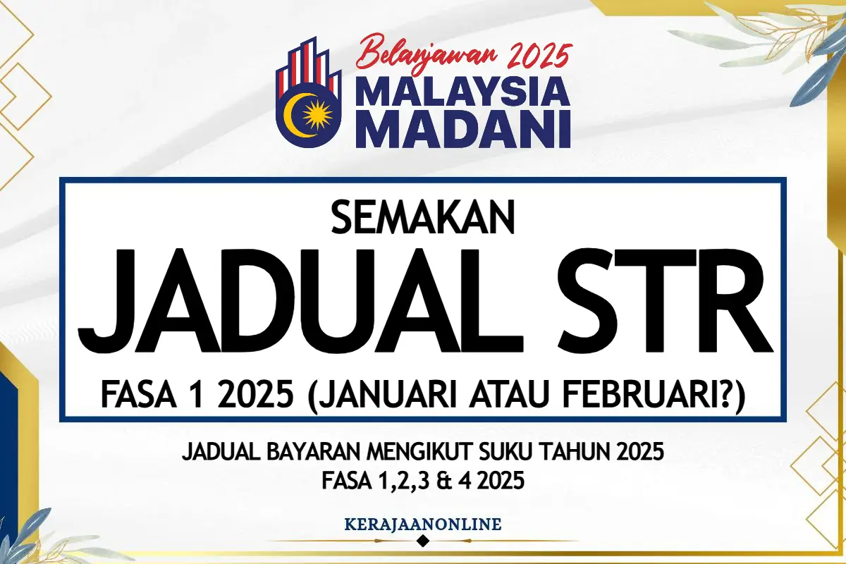 JADUAL STR 2025