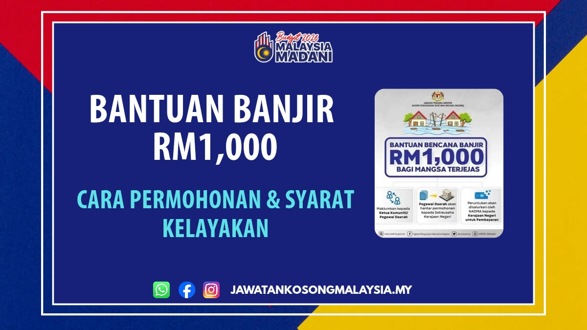 SEMAKAN BANTUAN BANJIR RM1000