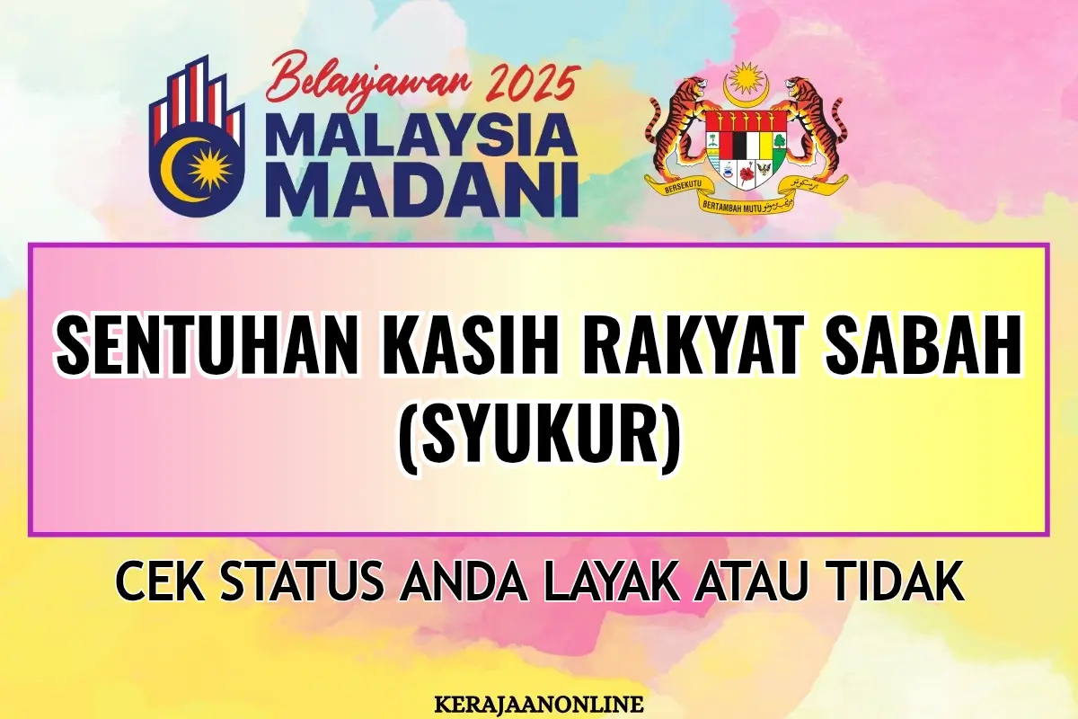 SENTUHAN KASIH RAKYAT SABAH SEMAKAN