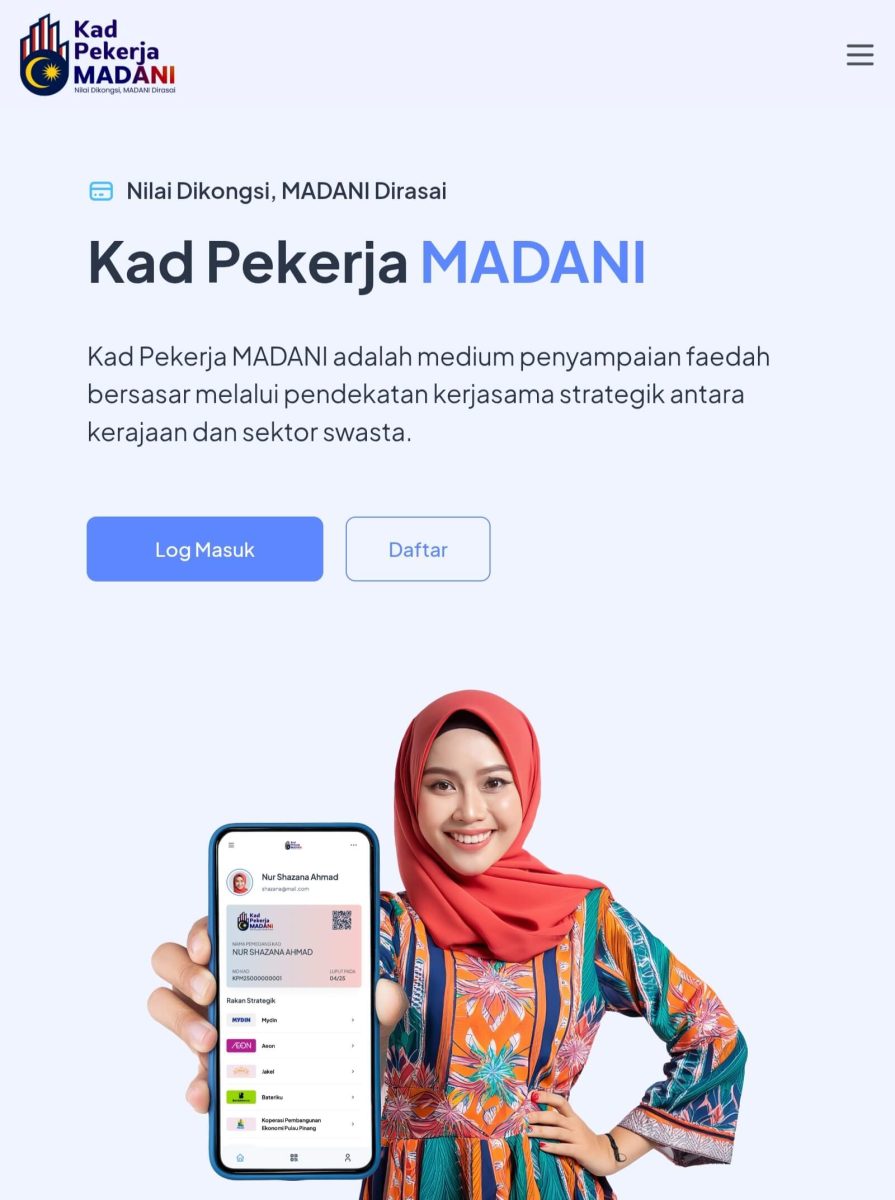 KAD PEKERJA MADANI