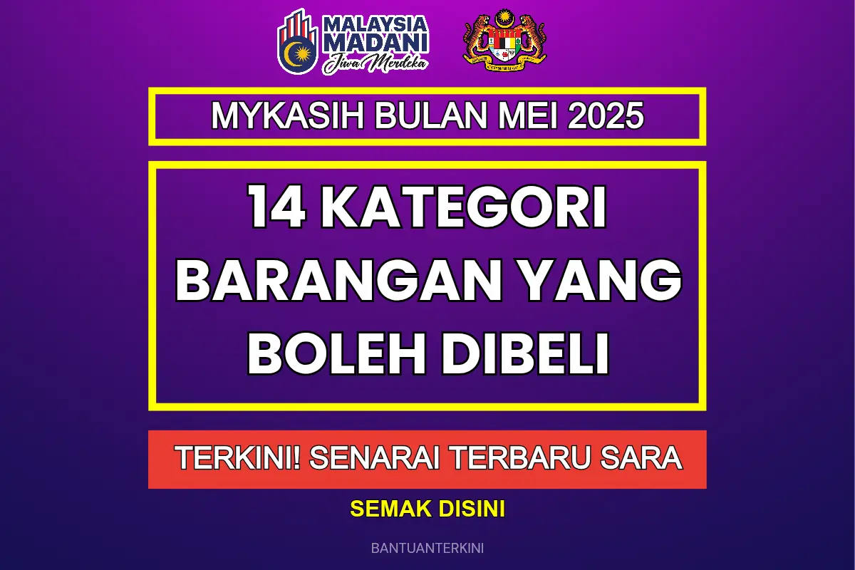 BANTUAN MYKASIH BULAN MEI