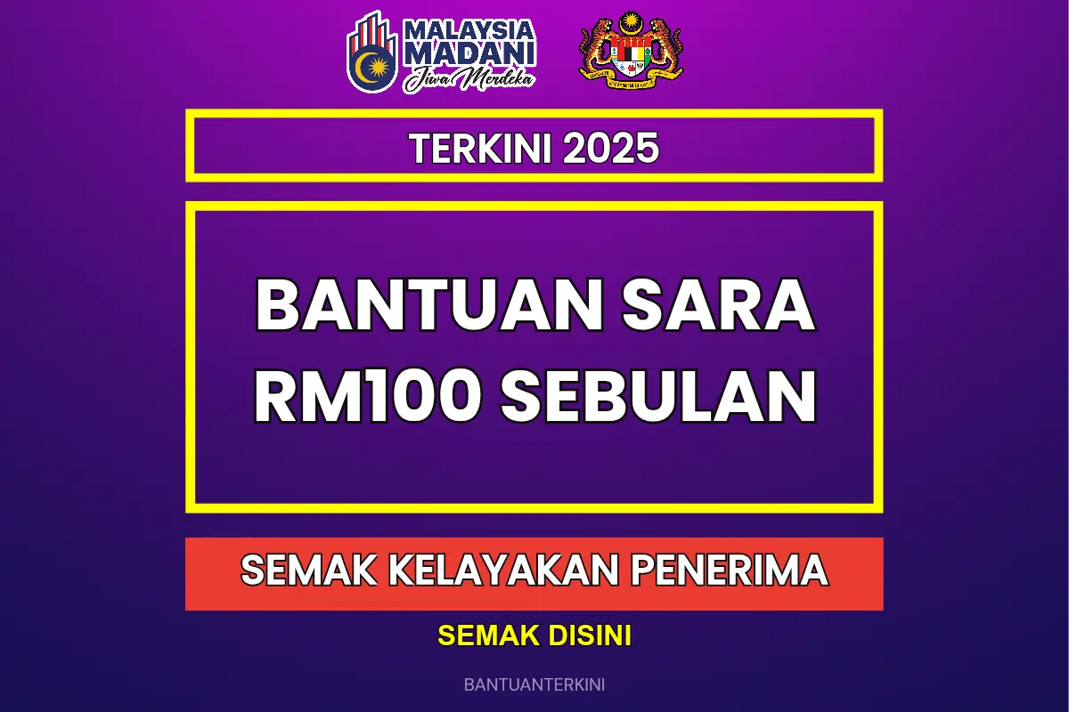 BANTUAN RM100 SEBULAN