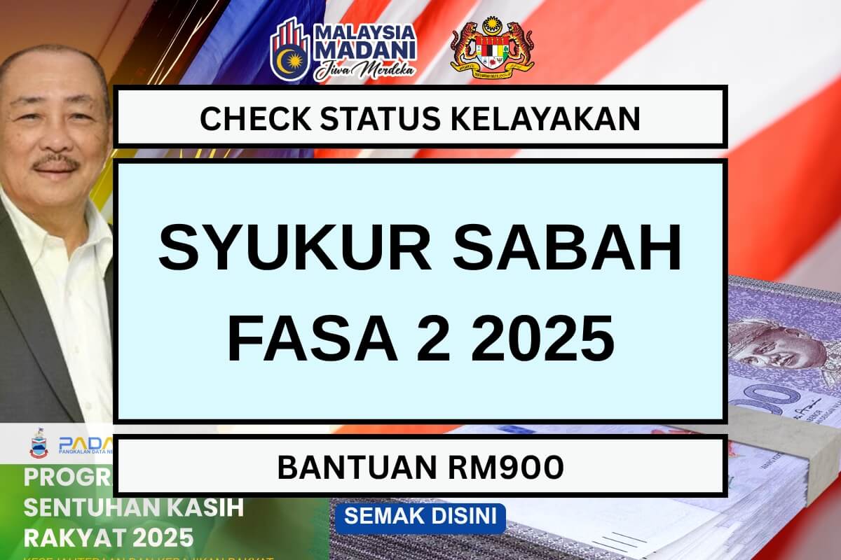 LOGIN SYUKUR SABAH 2025