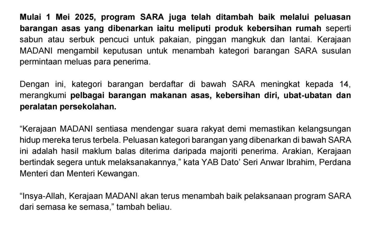 14 KATEGORI BARANGAN MYKASIH