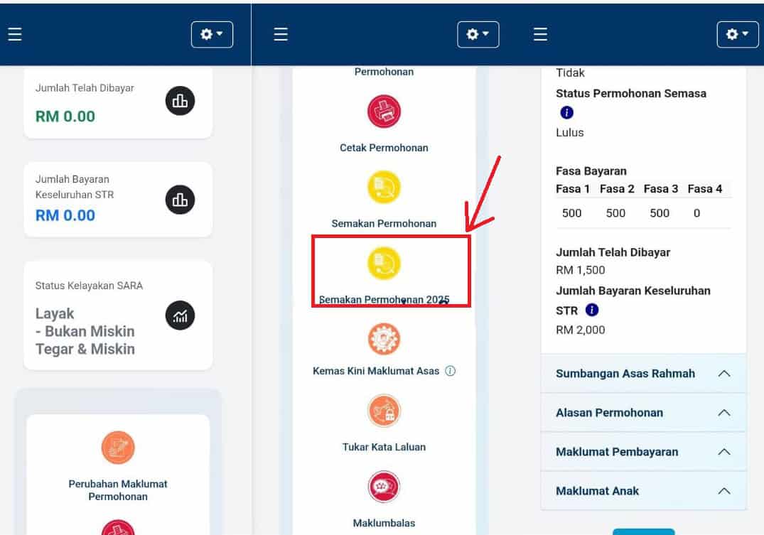 DAFTAR AKAUN BARU MySTR 2026