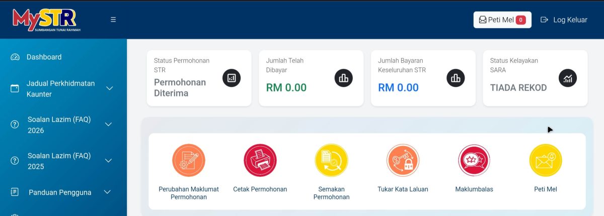 SEMAKAN KELAYAKAN SARA 2026