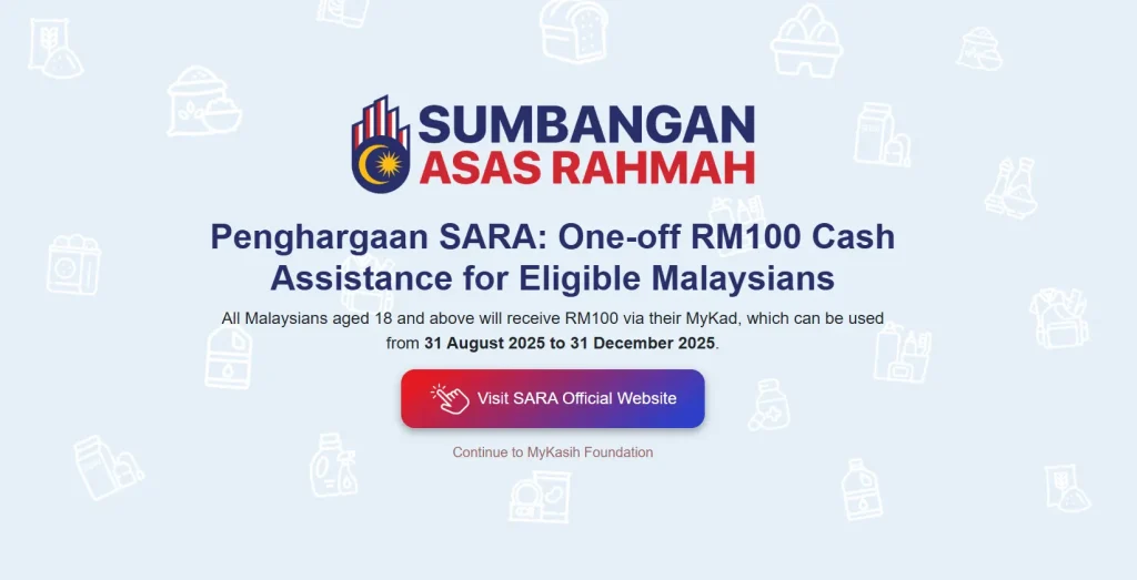 LAMAN WEB RASMI SARA