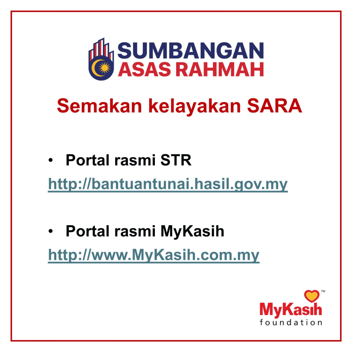 SEMAKAN KELAYAKAN BANTUAN SARA 2026