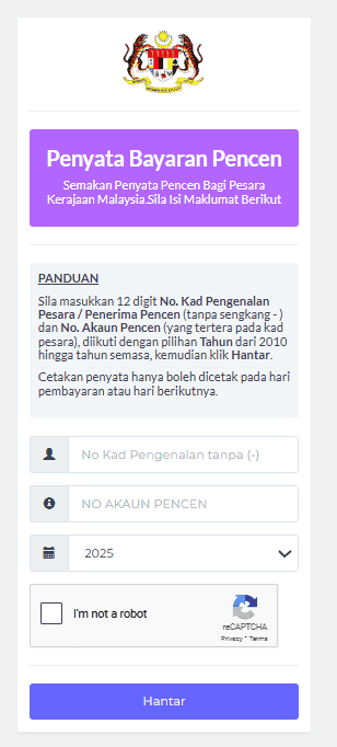 JABATAN PERKHIDMATAN AWAM (JPA)