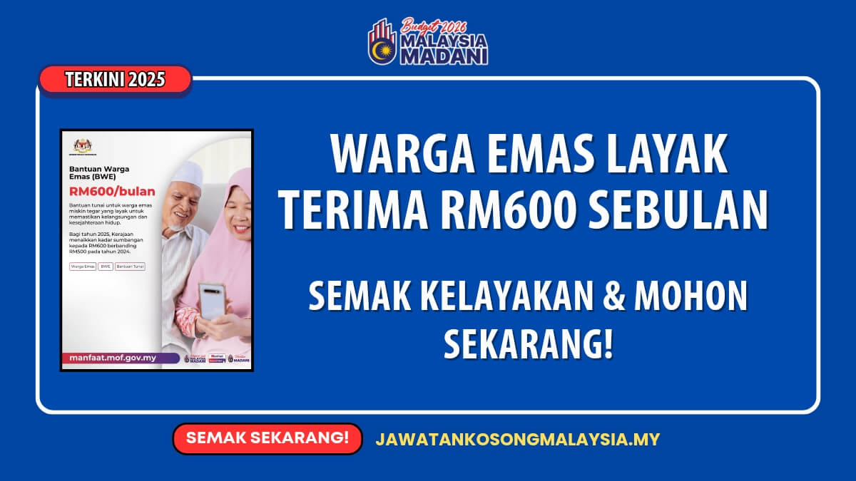 WARGA EMAS LAYAK TERIMA RM600