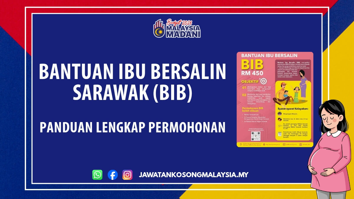 Permohonan Bantuan Ibu Bersalin Sarawak