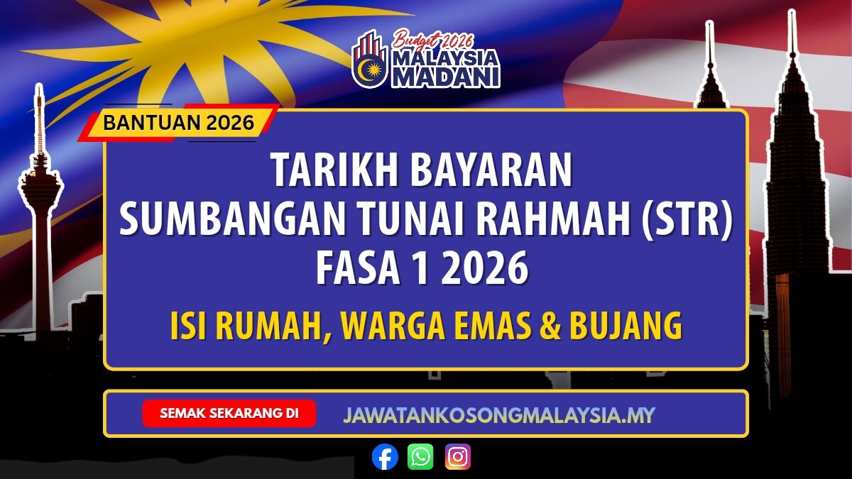 TARIKH BAYARAN STR FASA 1