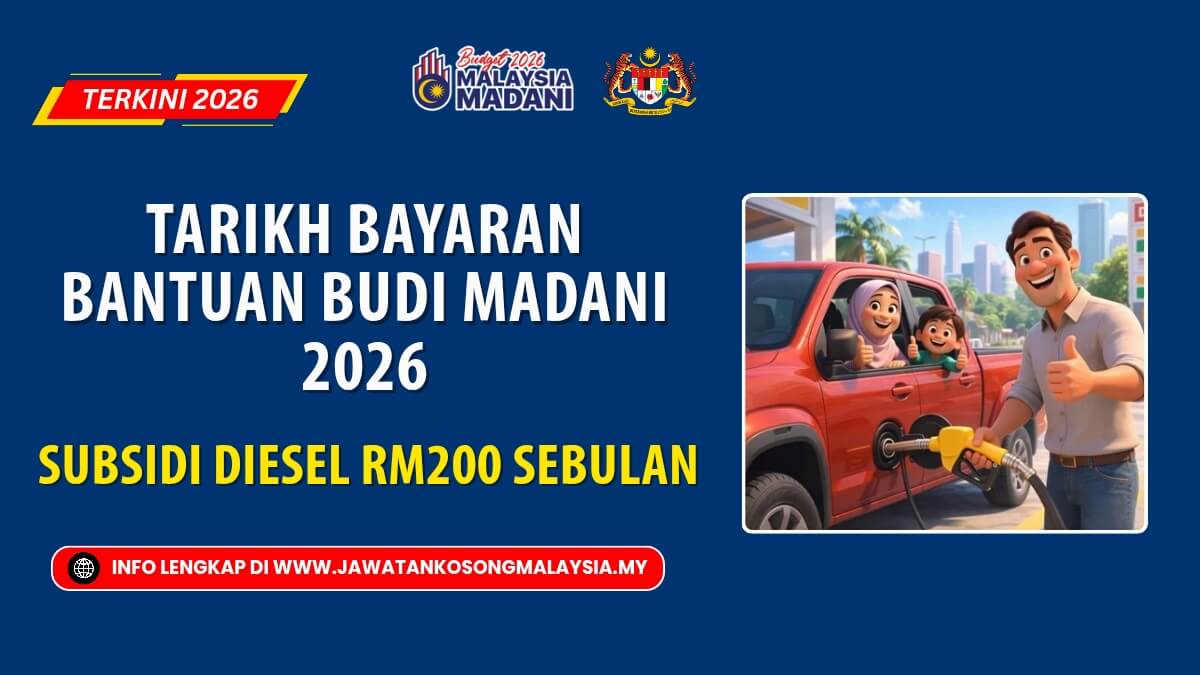 JADUAL BAYARAN BUDI MADANI 2026